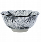 Serveerimiskauss Verlo Wild, 640 ml, &Oslash; 15 cm, valge v./must v., portselan