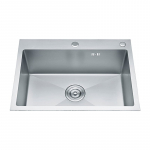 K&ouml;&ouml;givalamu Vento, roostevaba teras, 60 cm x 50 cm x 22 cm, satiin v.