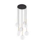 Valgusti rippuv Nowodvorski Karo 10934, G9, 8 x 12 W, must v.