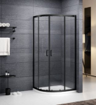 Du&scaron;ikabiin Roth Albis, 3-seinaline, nurgaga, aluseta, 90 cm x 90 cm x 190 cm