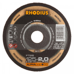 L&otilde;ikeketas Rhodius FT26, 180 mm x 2 mm x 22.23 mm