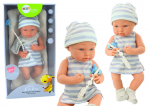 Nukk - imik koos tarvikutega Pure, 42 cm, sinine