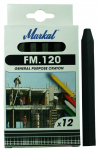 Kriit, komplekt Markal, must v., 12 tk