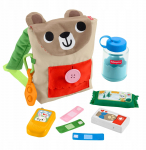 M&auml;nguasjade komplekt v&auml;ikelastele Fisher Price Friendship Forest Busy Bear Backpack, mitmev&auml;rviline
