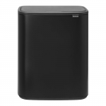 Pr&uuml;gikast Brabantia Bo Touch, matt must v., 60 l, 65.6 cm x 31.2 cm