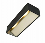 Valgusti seinale SLV Logs In 1002842, LED, 3000 &deg;K, 1 x 18 W, messing v/must v.