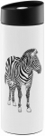 Termostass Ambition Animal Zebra, 0.35 l, valge v./hele must v.