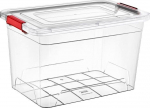 Kaanega hoiukarp, esemete hoidmiseks Katex Smart Box, 30 l, l&auml;bipaistev, 47 x 31.5 x 32 cm