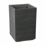 Lillepott 4Living Karo, pol&uuml;prop&uuml;leen (pp), 40 cm x 40 cm, antratsiit v.