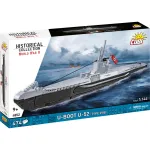 Konstruktor, paat Cobi Historical Collection U-Boot U-52 (Type VIIB) 4852, 474 tk, hall v.