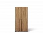 Riidekapp ADRK Bergma II, must v./artisan oak, 58 cm x 100 cm x 204 cm