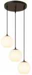 Valgusti lauavalgusti Opviq BRZ-343420, E27, 3 x 40 W, valge v.