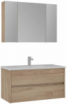 Vannitoa m&ouml;&ouml;bli komplekt Kalune Design Side, tamm v., 45 cm x 100 cm x 52 cm