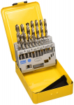 Kruvide ja puuride komplekt Dewalt DT5923-QZ, puit/metall/teras, hss-g, silindriline, 1-10 mm x 13.3 cm
