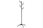 Riidestange 4Living 657734, 178 cm, must v.