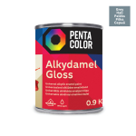 Emailv&auml;rv, universaalsed Pentacolor Alkydamel, l&auml;ikiv, 0.9 kg, hall v.