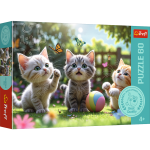 Pusle Trefl Kittens 17412, 22 cm x 33 cm, 60 tk, mitmev&auml;rviline