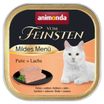 Kassi m&auml;rgtoit Animonda Vom Feinsten Mildes Menu, kalkun/l&otilde;he, 0.1 kg