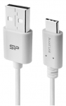 Juhe Silicon Power, USB Type C/USB/USB Type-C male, valge v.