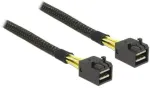Juhe Delock Mini SAS HD 4x SFF-8643 / 4 x SAS SFF-8643 Mini SAS HD SFF-8643, Mini SAS HD SFF-8643, 1 m, must v.