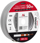 Juhe Maclean RG6 Coaxial, Coaxial, 50 m, valge v.
