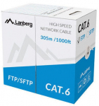 Juhe Lanberg F/UTP Cat 6, Nėra, 305 m, hall v.