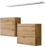 Seinakapp ASM Switch SB I Switch SB I, pruun v./valge v., 60 cm x 30 cm x 60 cm