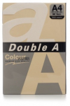 Kontoripaber Double A, A4, 80 g/m&sup2;, hele pruun v.