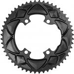 Hammasratas absoluteBLACK Premium Round Road 2X for R9100 & Ultegra R8000 & 105 R7000, alumiinium, must