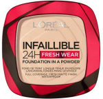 Kompaktne pulber L&rsquo;Or&eacute;al Paris Infallible 24H Fresh Wear, 20 ivory, 9 g