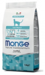 Kuiv kassitoit Monge Sterilised Monoprotein, tursk, 1.5 kg