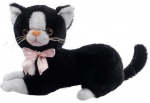 Pehme m&auml;nguasi Beppe, must v., 34 cm