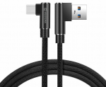 Juhe Swissten, USB/USB-C, 120 cm, must