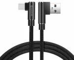 Juhe Swissten, USB/USB-C, 120 cm, must v.