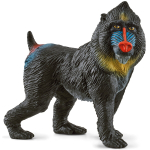 M&auml;ngukujuke Schleich Wild Life Mandrill 14856, 6.5 cm, must v.