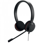 Juhtmega k&otilde;rvaklapid Jabra Evolve 20 MS, must v.