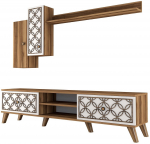 Sektsioonkapp Kalune Design Class S 845HCT3011, valge v./p&auml;hklipuu v., 35 cm x 180 cm x 44 cm