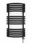 Elektriline r&auml;tikuradiator Terma Kioto, metallik must v., 48 cm x 87 cm, 400 W
