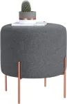 Tumba Hanah Home Copper 47, tumehall v./vask v., 40 cm x 40 cm x 42 cm