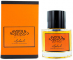 Parf&uuml;&uuml;mvesi Label Amber & Rosewood, 50 ml