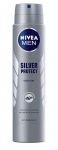 Meeste deodorant Nivea Silver Protect, 250 ml