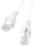 V&otilde;rgukaabel Lanberg Patchcord CAT.6 UTP PCU6-10CC-1000-W RJ-45, RJ-45, 10 m, valge v.