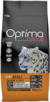 Kuiv kassitoit Optima Nova Cat Adult Salmon & Rice, riis/l&otilde;he, 8 kg