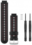 Rihmad Garmin, Replacement Bands, must v./punane v.