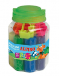 Plastiliin Alpino Modelling Clay 1ADP000054, 18 tk