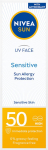 P&auml;ikesekaitsekreem Nivea Sun Sensitive SPF50+, 50 ml