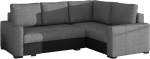 Nurgadiivan Corona Sawana 21, Soft 11, must v./hall v., parem, 162 x 235 cm x 90 cm