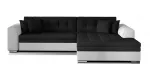 Nurgadiivan Sorento Sawana 14, Soft 17, valge v./must v., parem, 195 x 295 cm x 80 cm