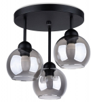 Valgusti lagi Sollux Alino 3, E27, 3 x 60 W, must v.