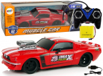 Rc auto Lean Toys Classic 10252, 1:16, valge/must/punane